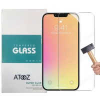 ATOOZ Full Tempered Glass Cover Film Screen Protector For 6.1" iPhone 12 Smartphone
