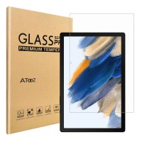 ATOOZ Full Tempered Glass Cover Film Screen Protector For 10.5" Samsung Galaxy Tab A8 10.5 2021 X200 /X205 Tablet
